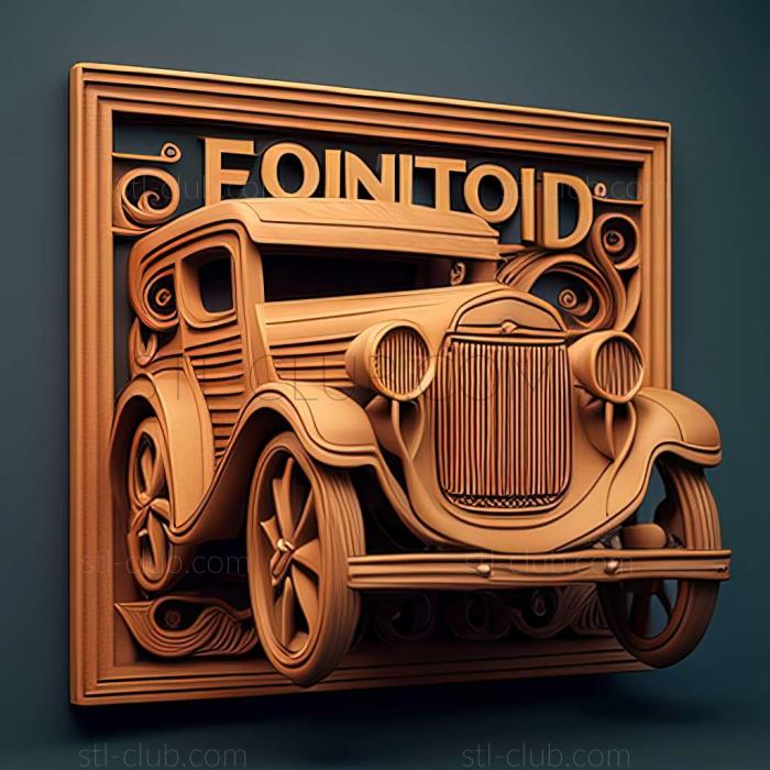 3D model Ford Model N (STL)